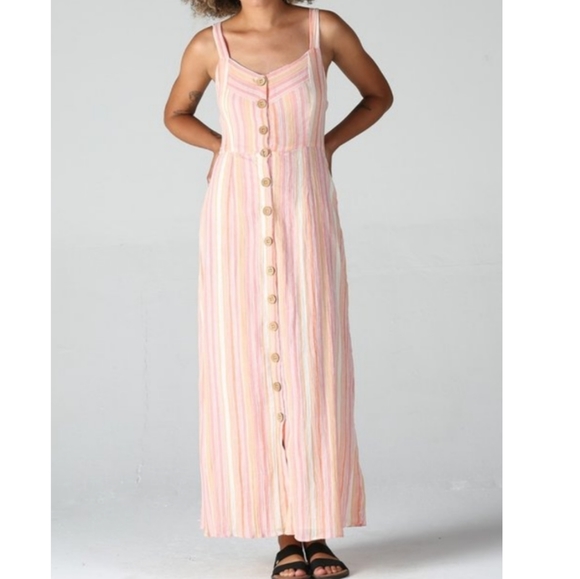 🆕🌿STRIPED MAXI DRESS🌿 - Picture 3 of 5